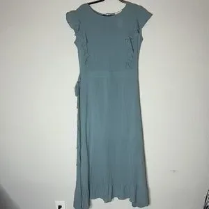 bohme | Dresses | Bohme Blue Maxi Dress Nwt | Poshmark